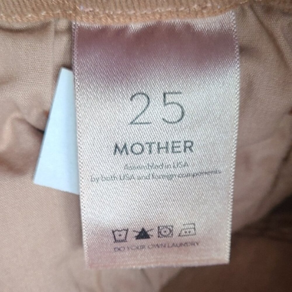 NEW NWOT! MOTHER HIGH WAISTED LOOKER ANKLE FRAY stretch DENIM jeans sz 25 - Picture 8 of 10